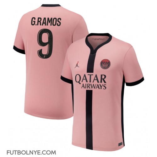 Camiseta Paris Saint-Germain Goncalo Ramos #9 Tercera Equipación 2024-25 manga corta